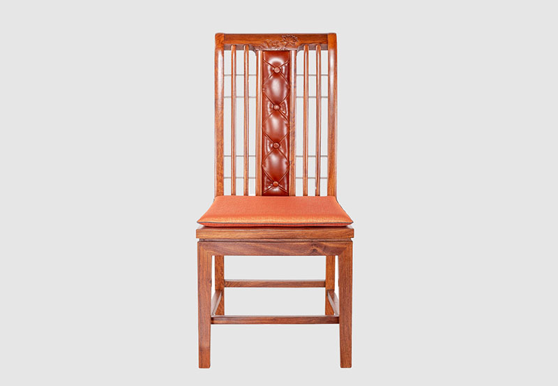 广西芙蓉榭中式实木餐椅效果图